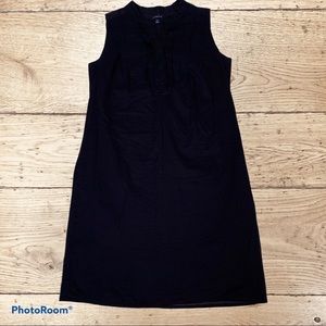 Lands End dark blue summer sleeveless dress size 8